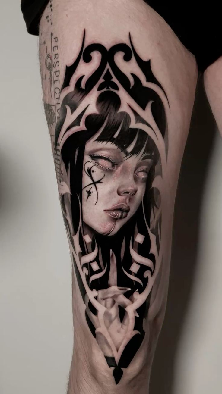 blac and grey tattoo